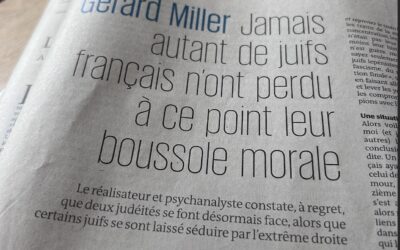 Miller, les juifs, la France, la morale, le fond et la forme