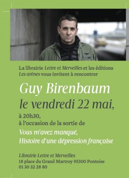 INVIT Lettres et merveilles-Guy Birenbaum