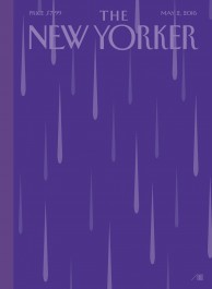 The New Yorker-May 2, 2016 Cover-Purple Rain